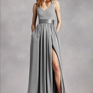 Vera wang grey dress